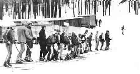 Горнолыжная база в Железногорске ~1976